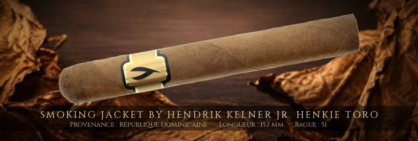 Smoking Jacket by Hendrik Kelner Jr. HENKIE Toro