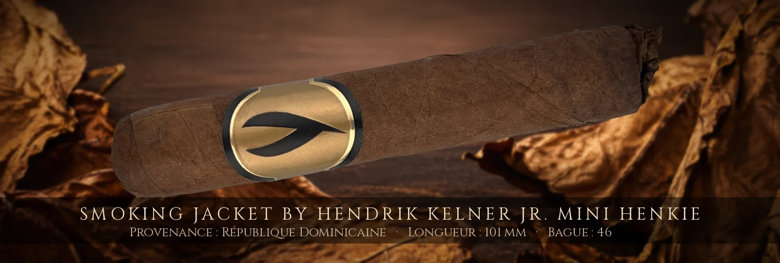 Smoking Jacket by Hendrik Kelner Jr. Mini HENKIE — Smoking Jacket — République Dominicaine