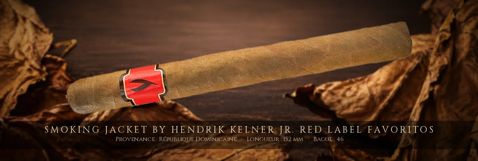 Smoking Jacket by Hendrik Kelner Jr. Red Label Favoritos — Smoking Jacket — République Dominicaine