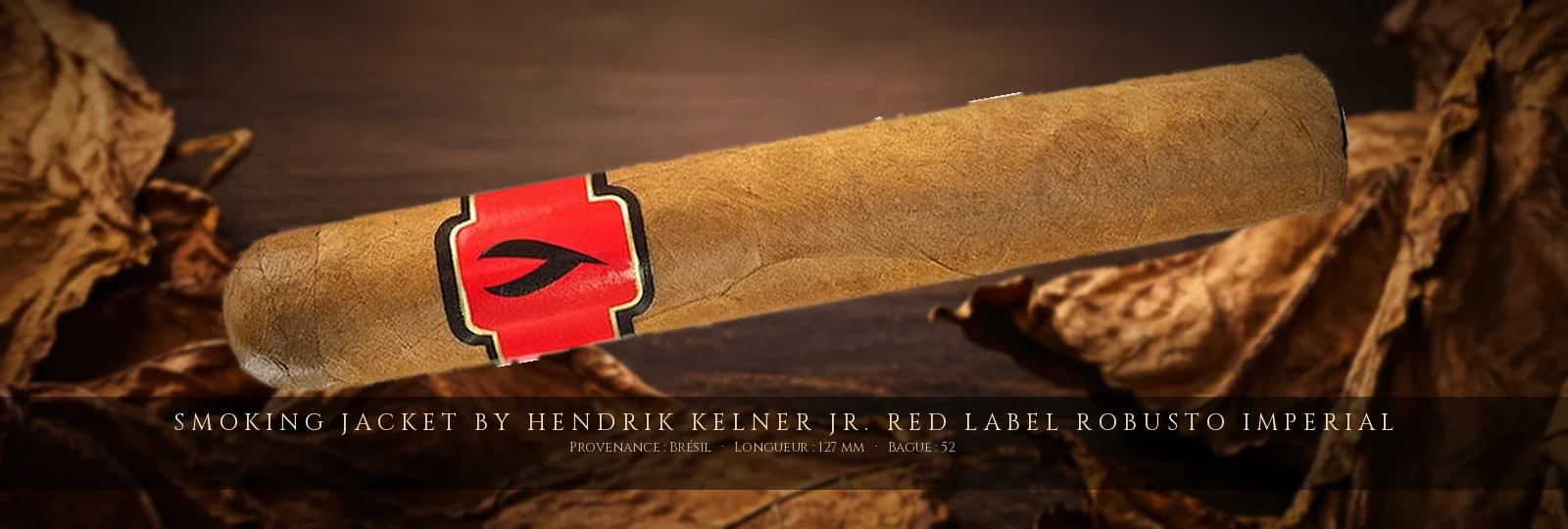 Smoking Jacket by Hendrik Kelner Jr. Red Label Robusto Imperial — Smoking Jacket — Brésil