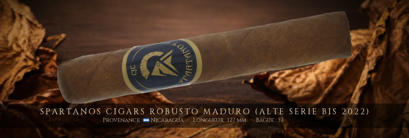Spartanos Cigars Robusto Maduro (Alte Serie bis 2022) — Spartanos — Nicaragua