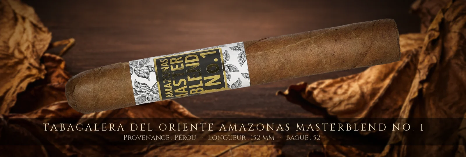 Tabacalera del Oriente Amazonas Masterblend No. 1 — Tabacalera del Oriente — Pérou
