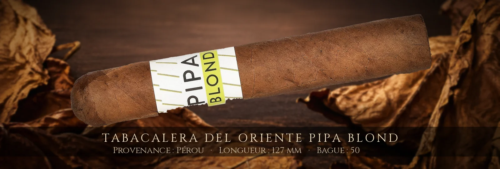 Tabacalera del Oriente Pipa Blond — Tabacalera del Oriente — Pérou