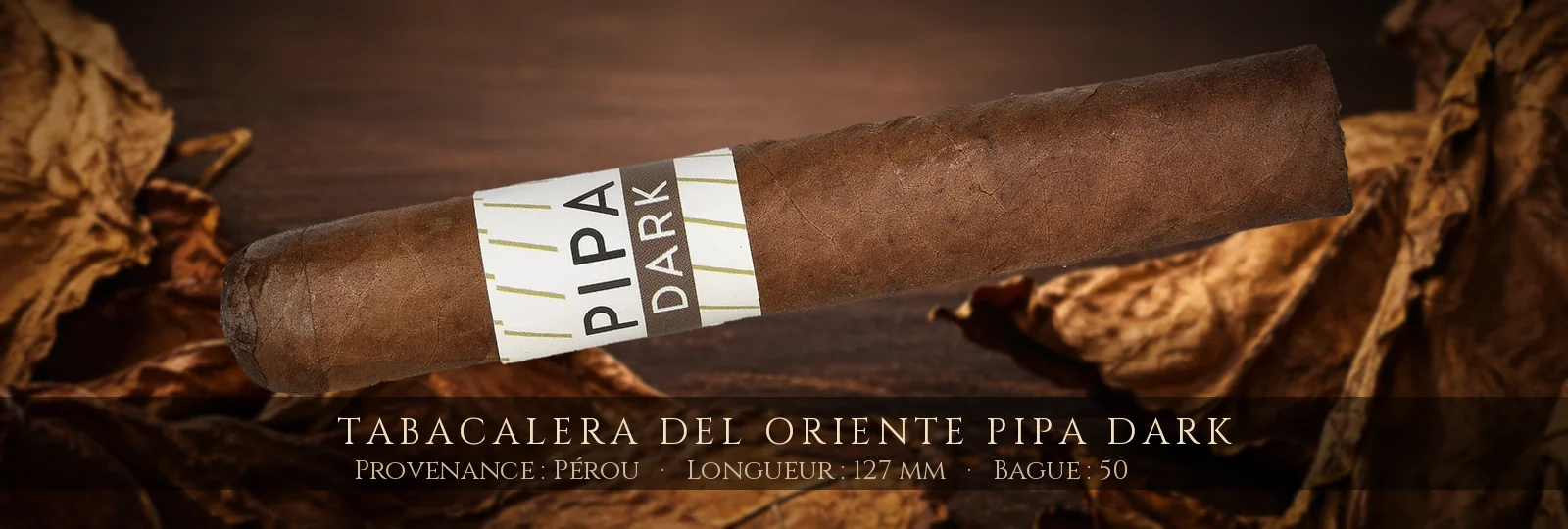 Tabacalera del Oriente Pipa Dark — Tabacalera del Oriente — Pérou