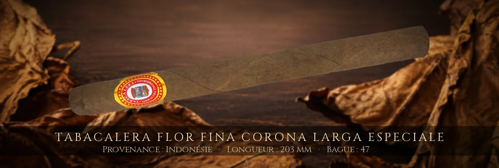 Tabacalera Flor Fina Corona Larga Especiale — Tabacalera — Indonésie