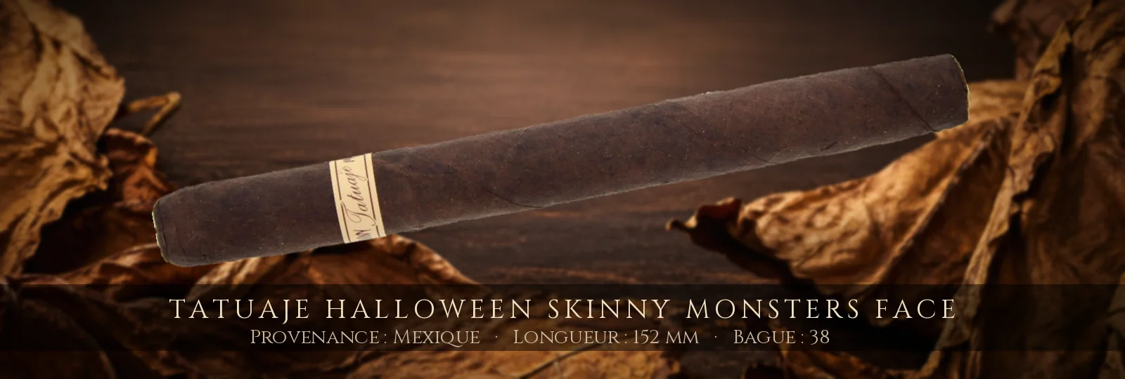 Tatuaje Halloween Skinny Monsters Face — Tatuaje — Mexique
