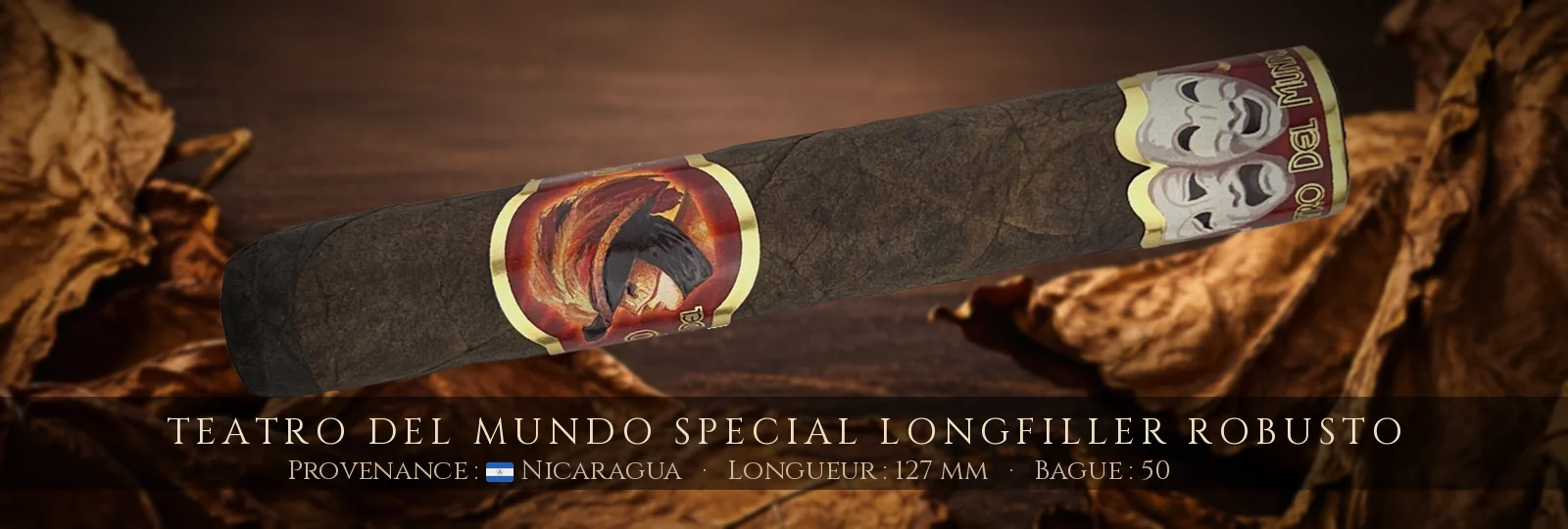 Teatro del Mundo Special Longfiller Robusto — Teatro del Mundo — Nicaragua