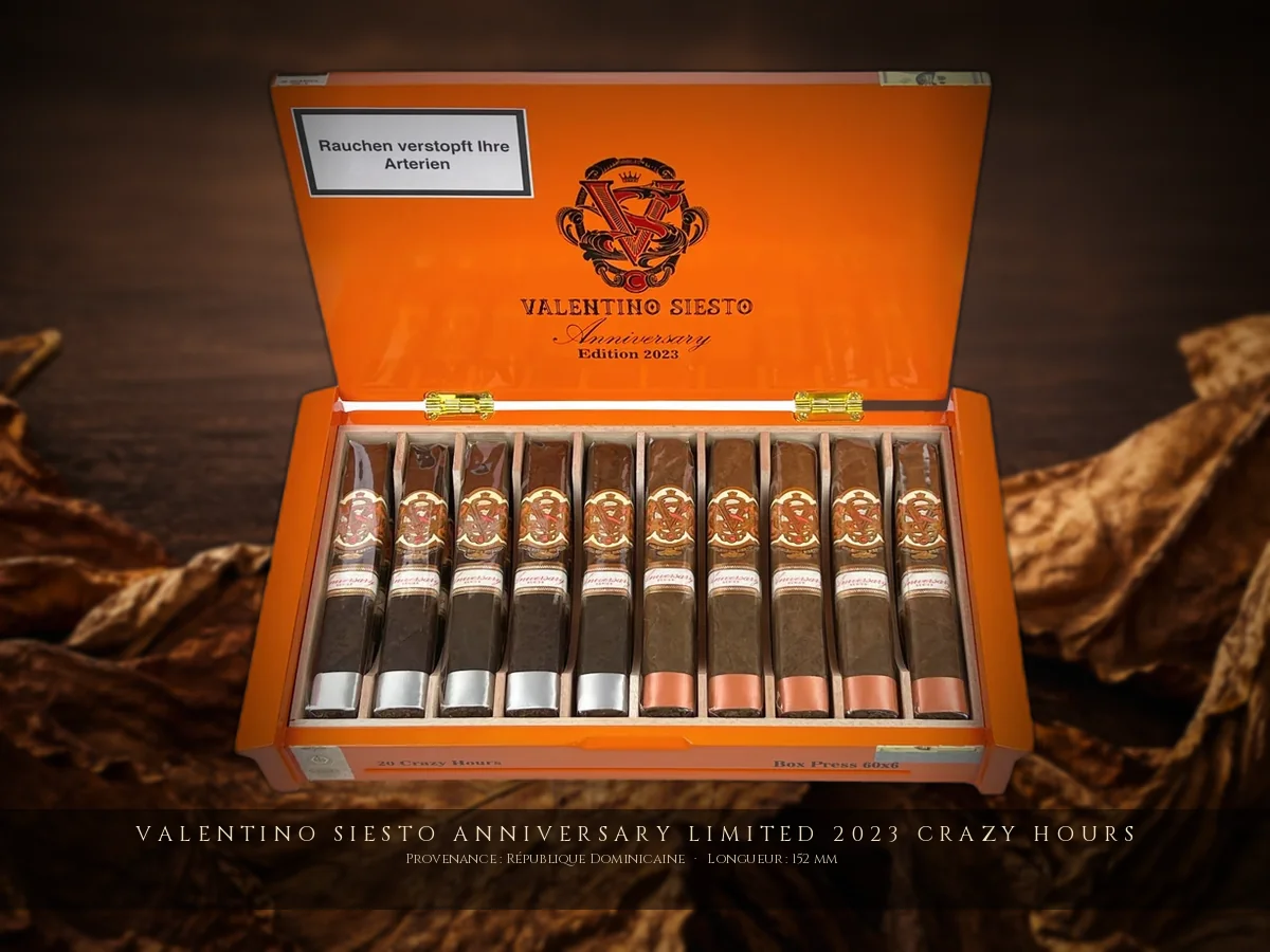 Valentino Siesto Anniversary Limited 2023 Crazy Hours — Valentino Siesto — République Dominicaine