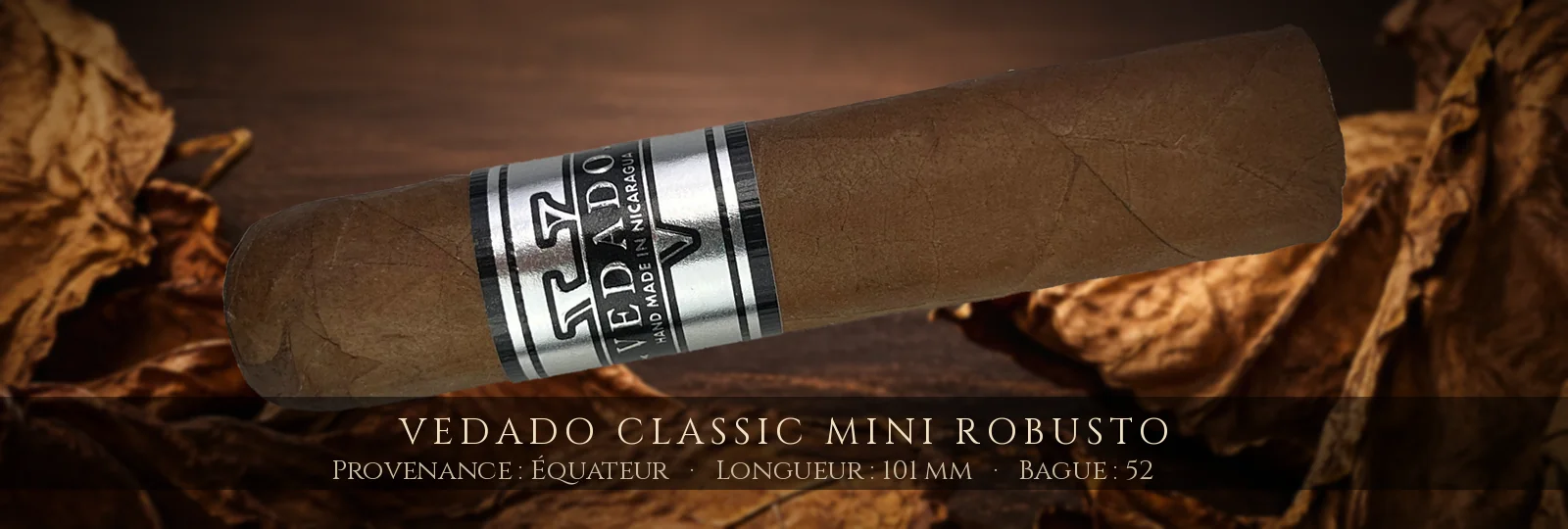 Vedado Classic Mini Robusto — Vedado — Équateur