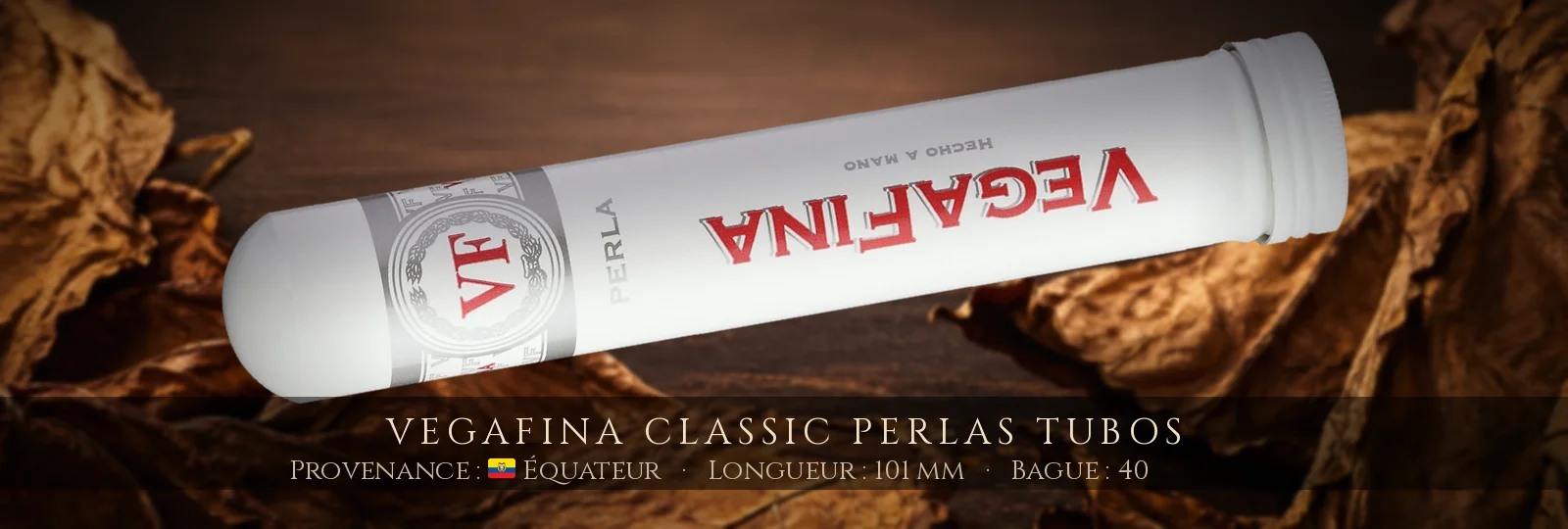 VegaFina Classic Perlas Tubos — VegaFina — Équateur