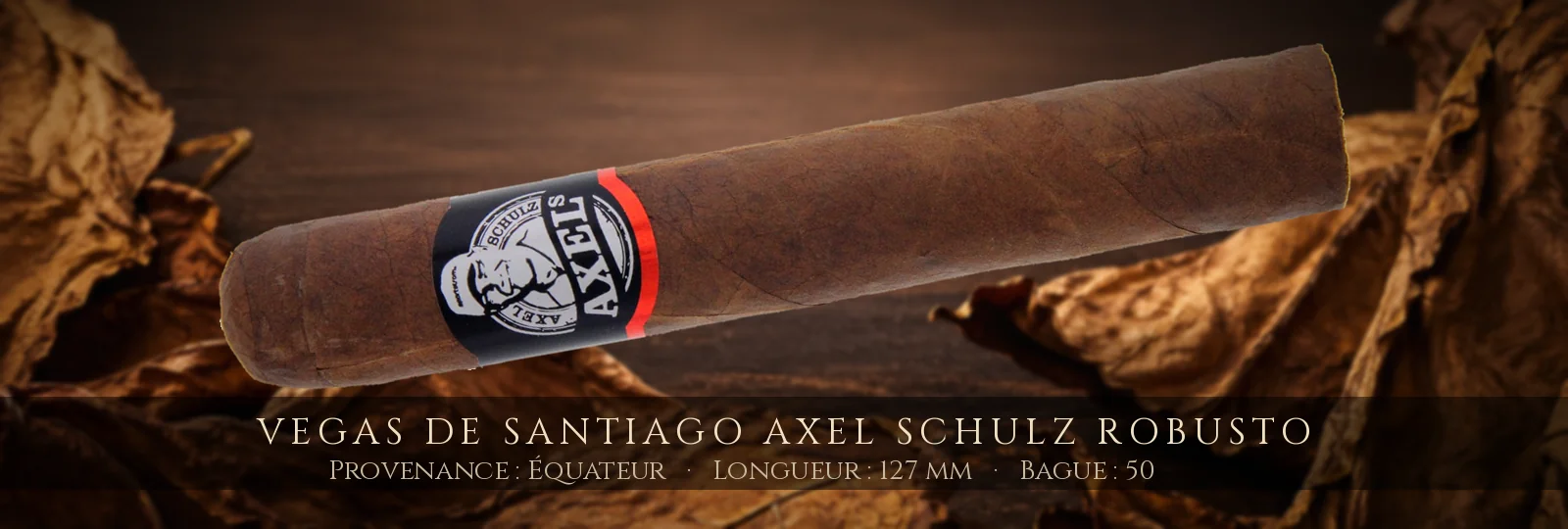 Vegas de Santiago Axel Schulz Robusto — Vegas de Santiago — Équateur