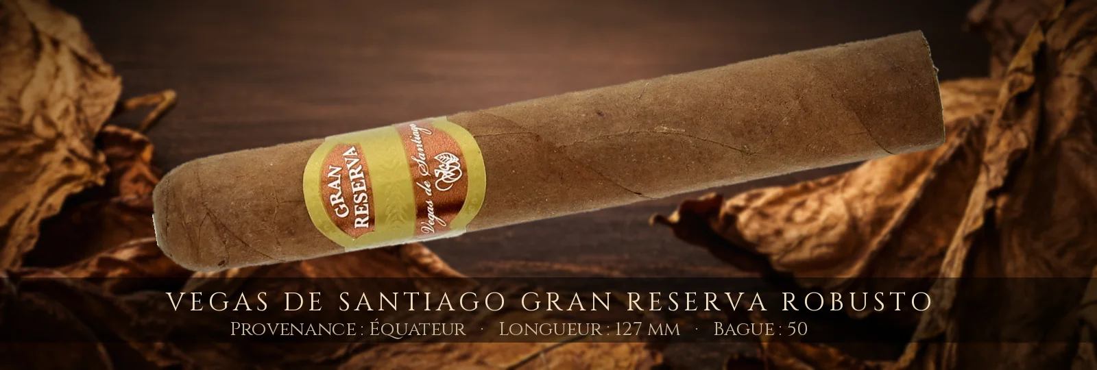 Vegas de Santiago Gran Reserva Robusto — Vegas de Santiago — Équateur