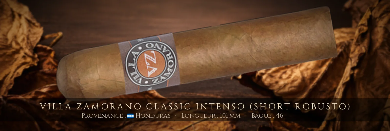 Villa Zamorano Classic Intenso (Short Robusto) — Villa Zamorano — Honduras