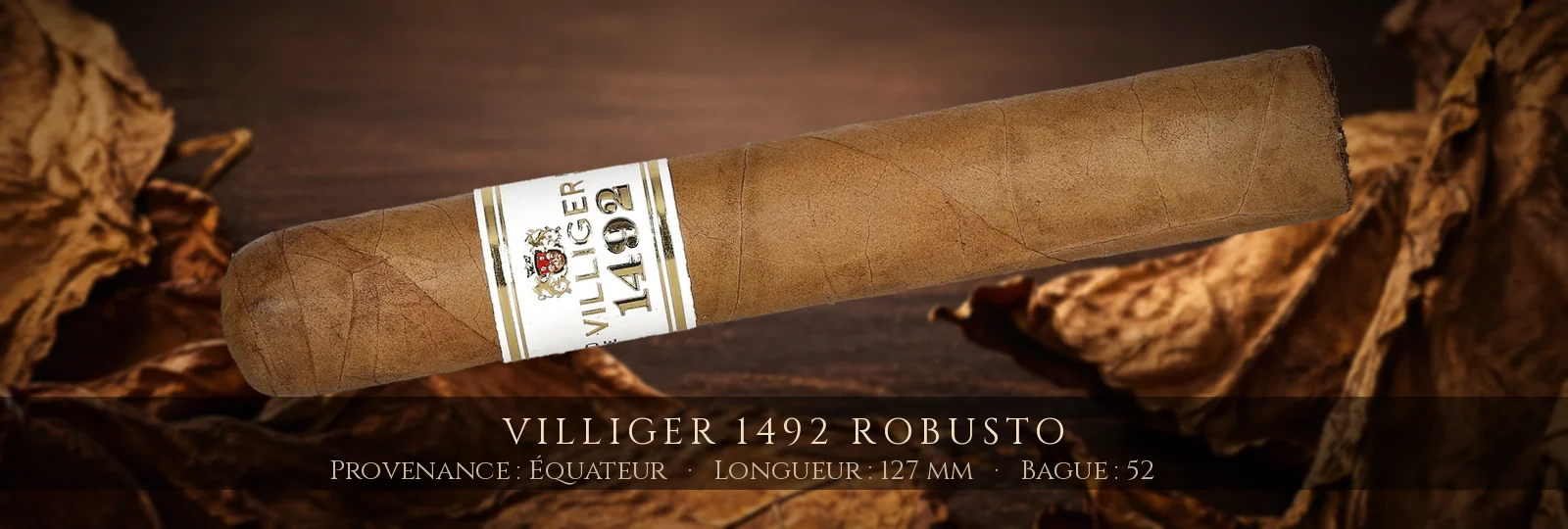 Villiger 1492 Robusto — Villiger — Équateur
