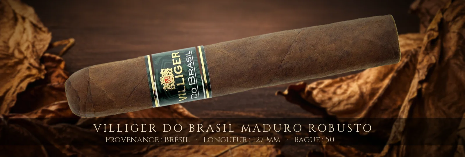 Villiger Do Brasil Maduro Robusto — Villiger — Brésil