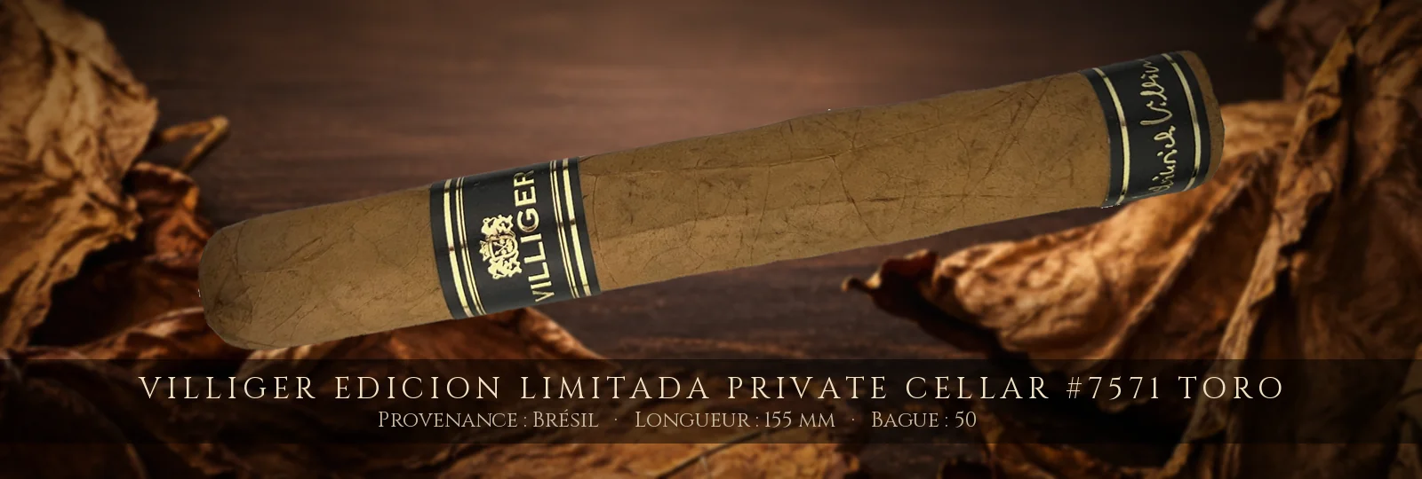 Villiger Edicion Limitada Private Cellar #7571 Toro — Villiger — Brésil