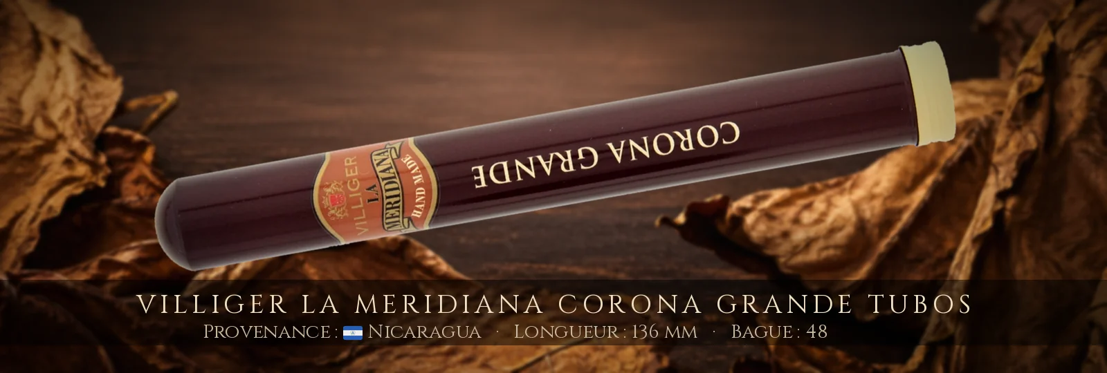 Villiger La Meridiana Corona Grande Tubos — Villiger — Nicaragua