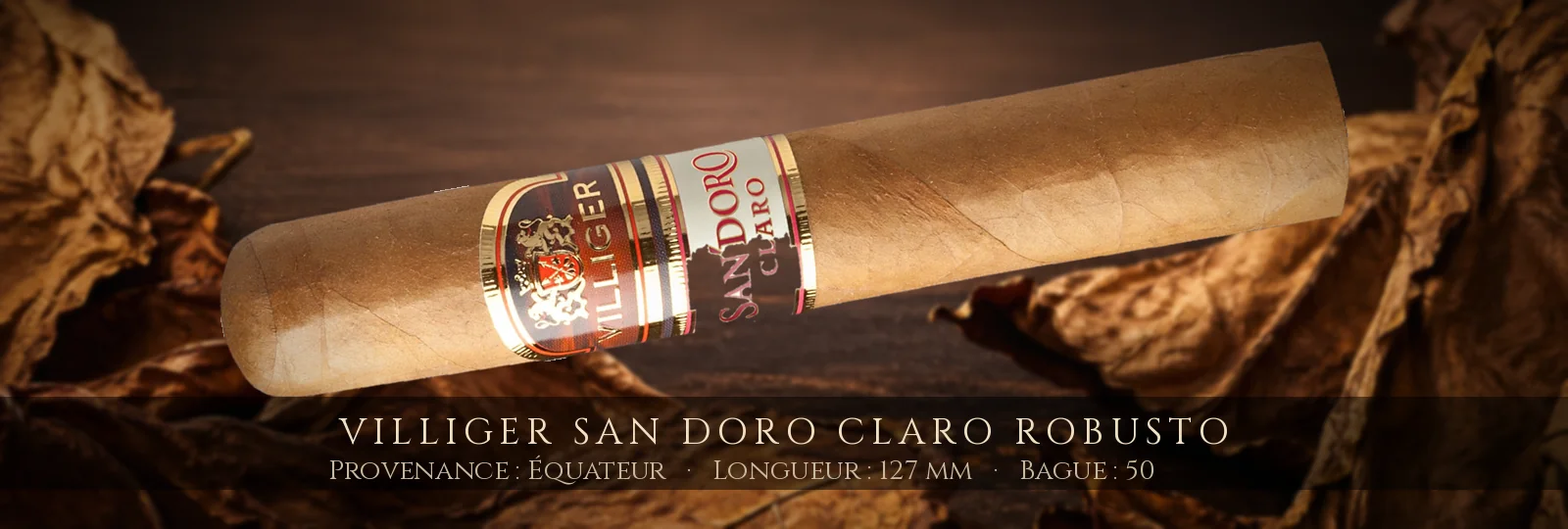 Villiger San Doro Claro Robusto — Villiger — Équateur
