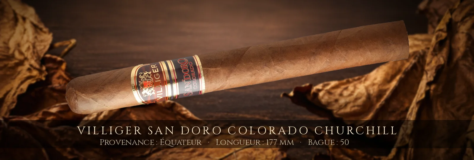 Villiger San Doro Colorado Churchill — Villiger — Équateur