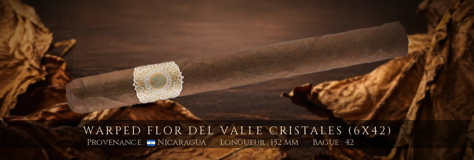 Warped Flor del Valle Cristales (6x42) — Warped — Nicaragua