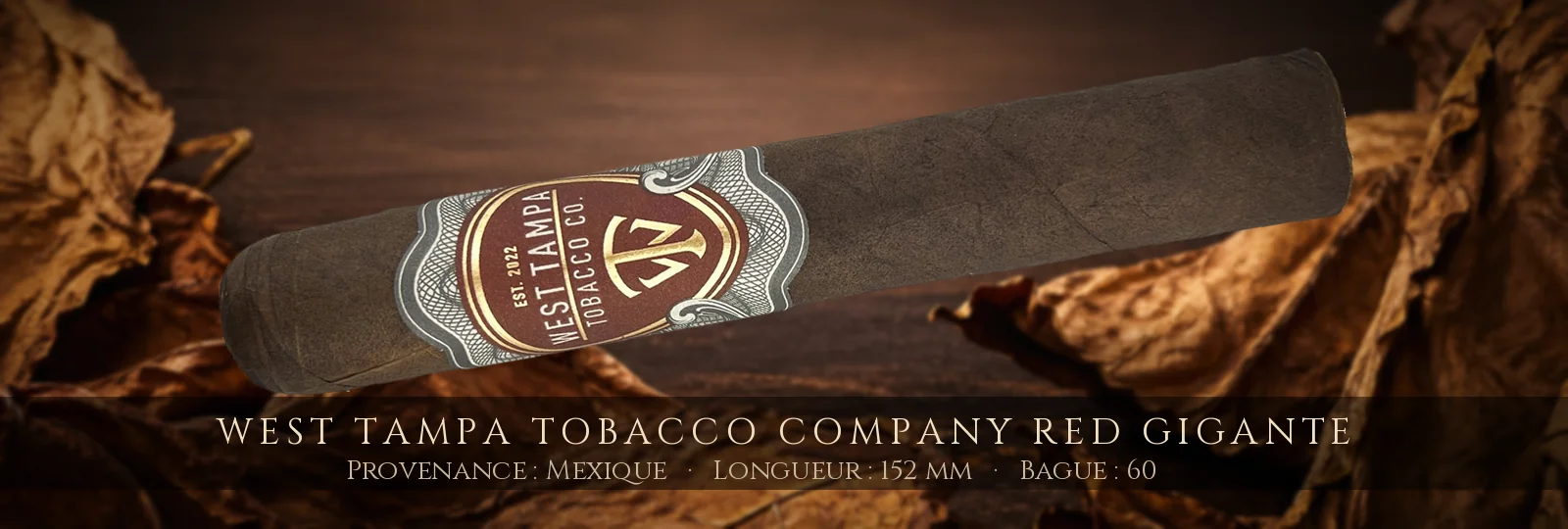 West Tampa Tobacco Company Red Gigante — West Tampa Tobacco Company — Mexique
