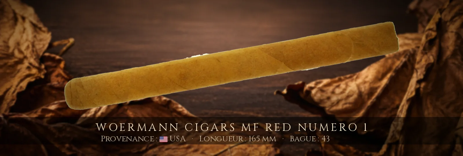 Woermann Cigars MF Red Numero 1 — Woermann Cigars — USA