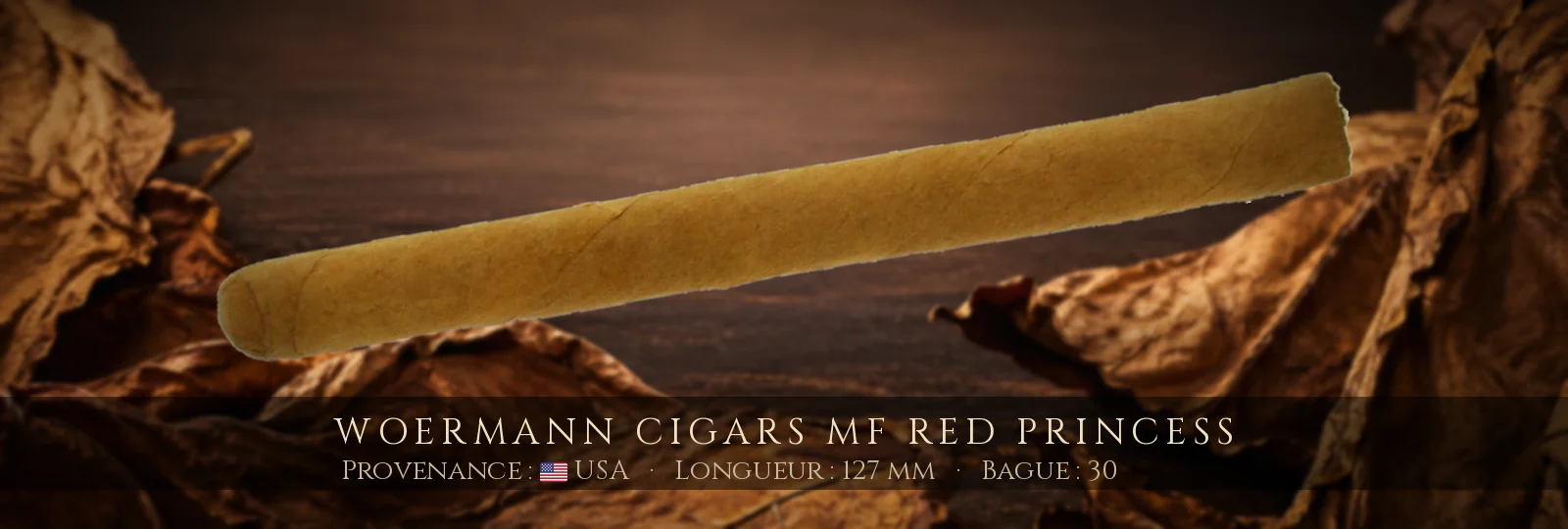 Woermann Cigars MF Red Princess — Woermann Cigars — USA