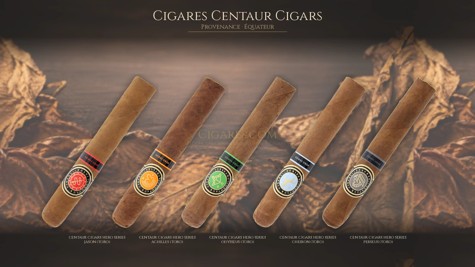 Top 5 cigares Centaur Cigars — les plus populaires