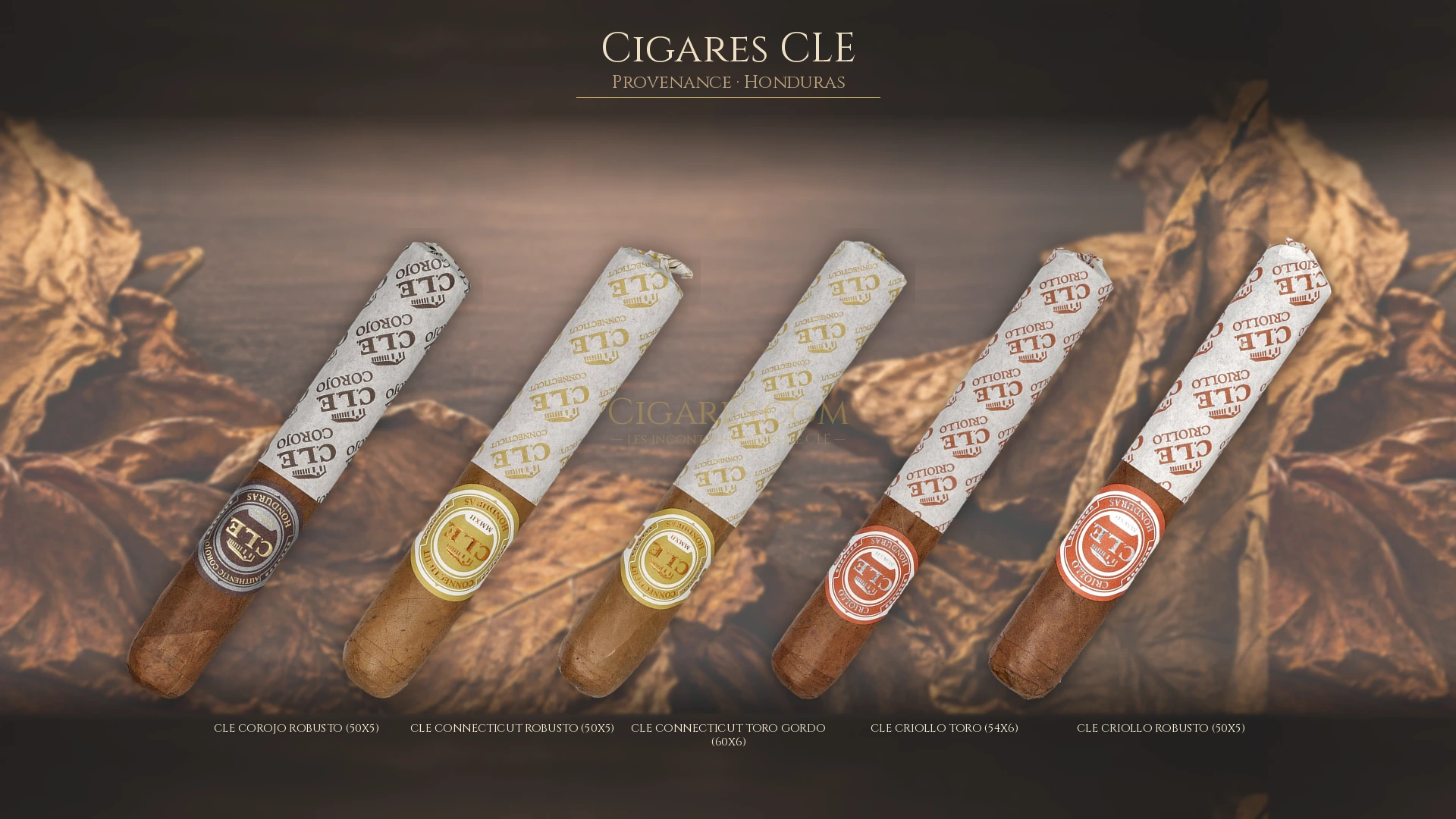 Top 5 cigares CLE — les plus populaires