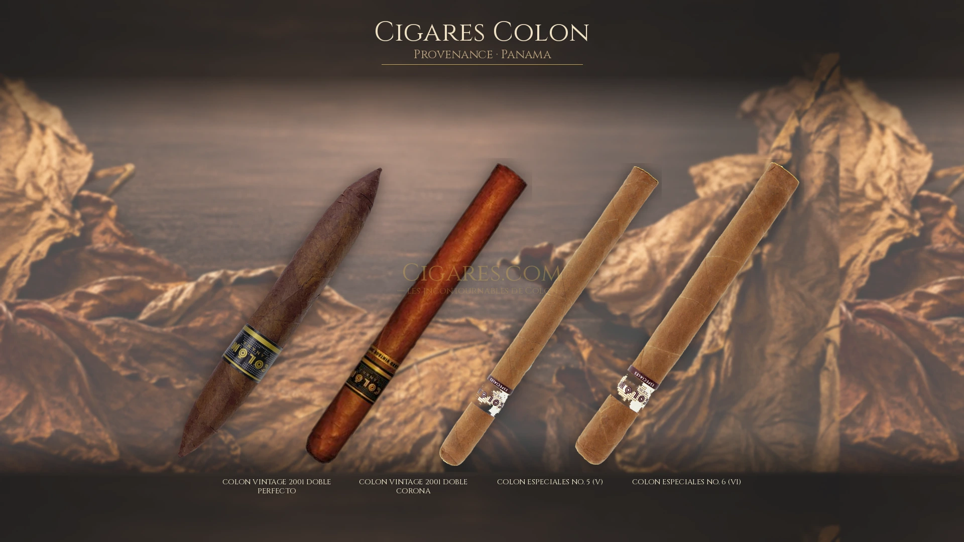 Top 5 cigares Colon — les plus populaires