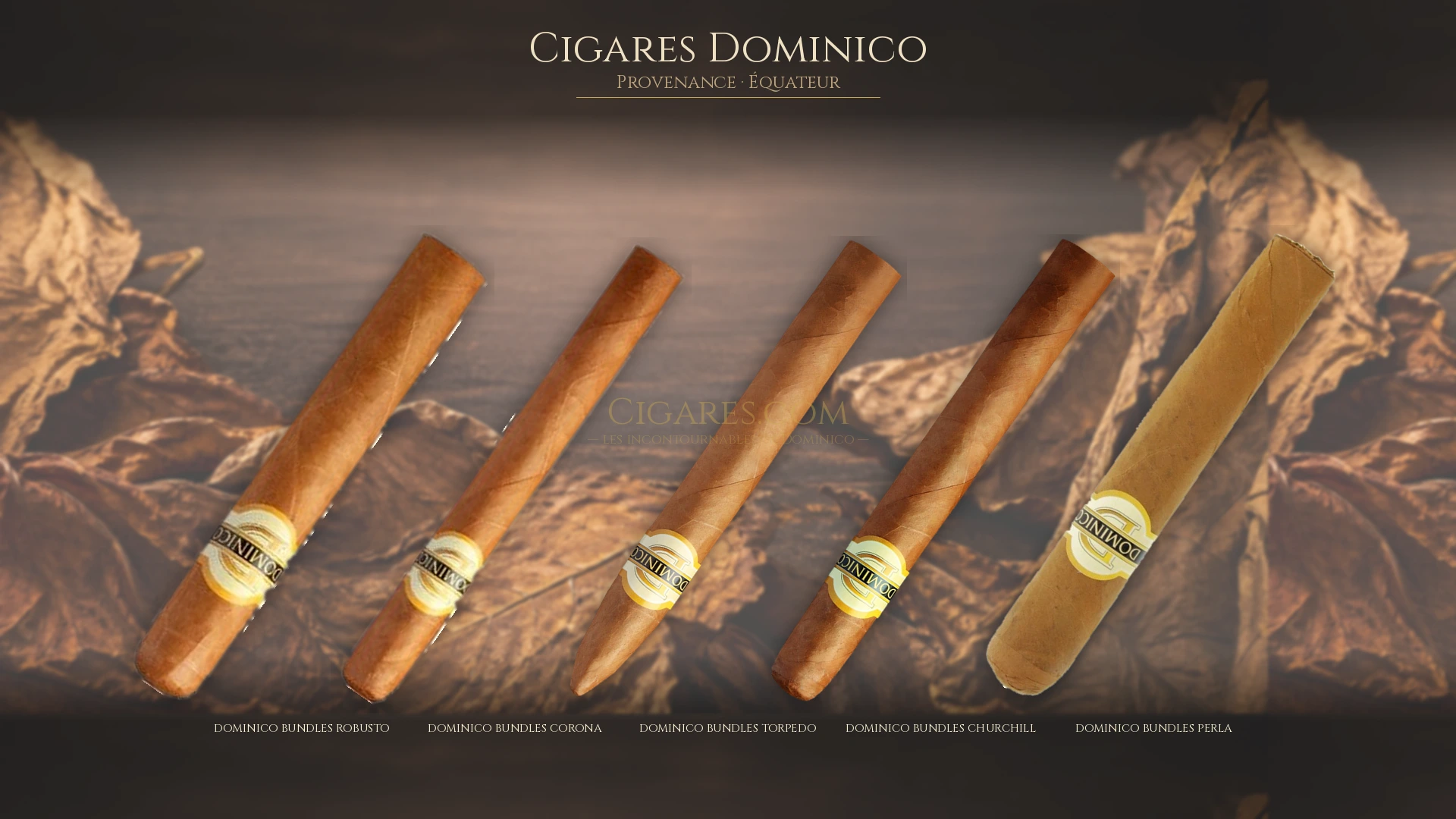 Top 5 cigares Dominico — les plus populaires