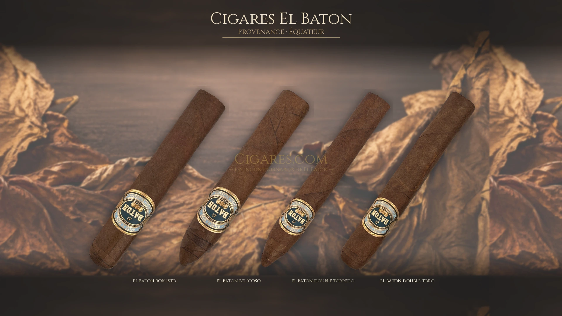 Top 5 cigares El Baton — les plus populaires