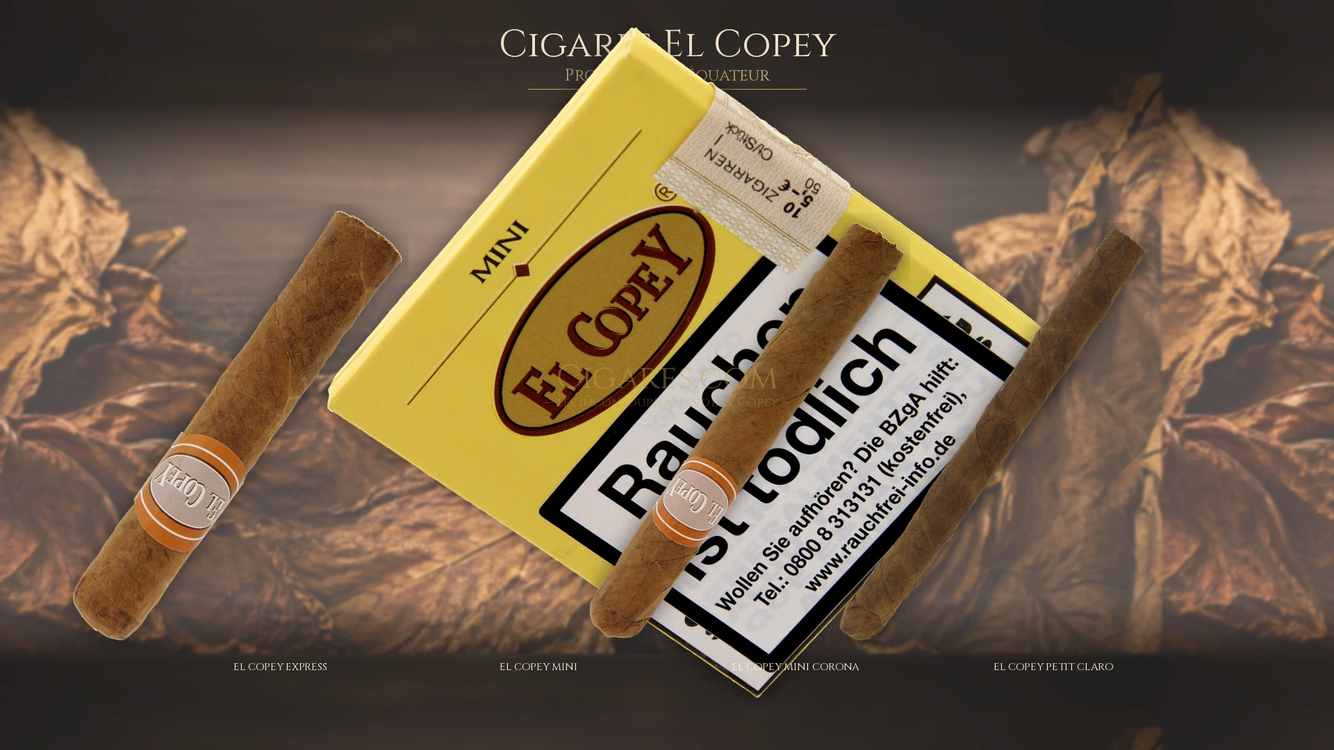 Top 5 cigares El Copey — les plus populaires