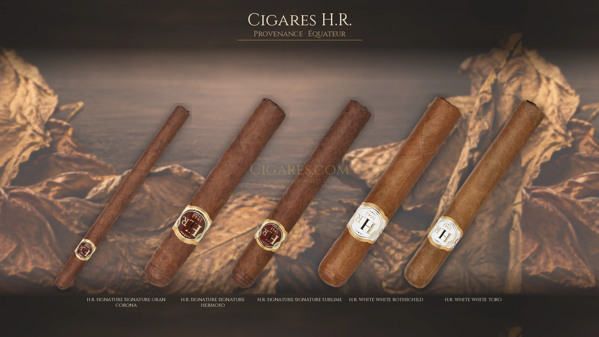 Top 5 cigares H.R. — les plus populaires