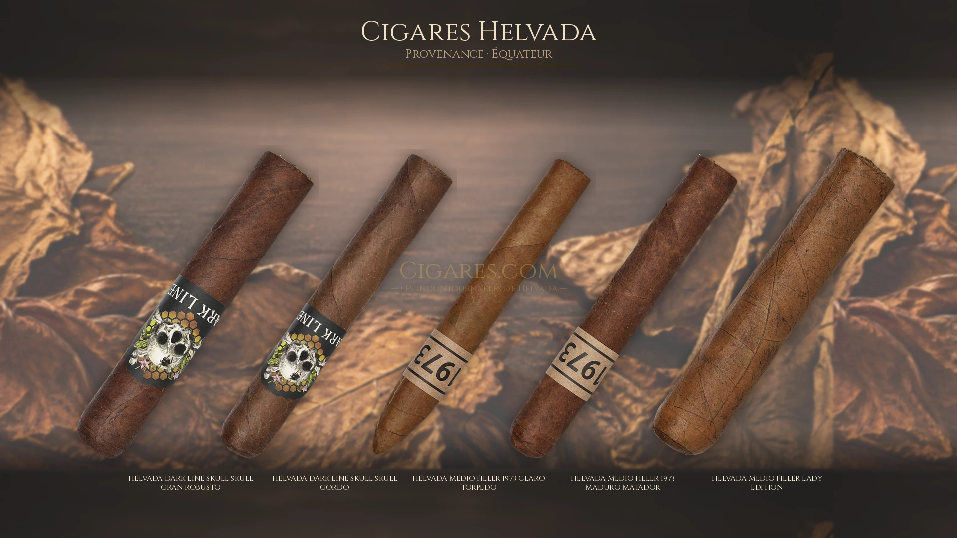 Top 5 cigares Helvada — les plus populaires