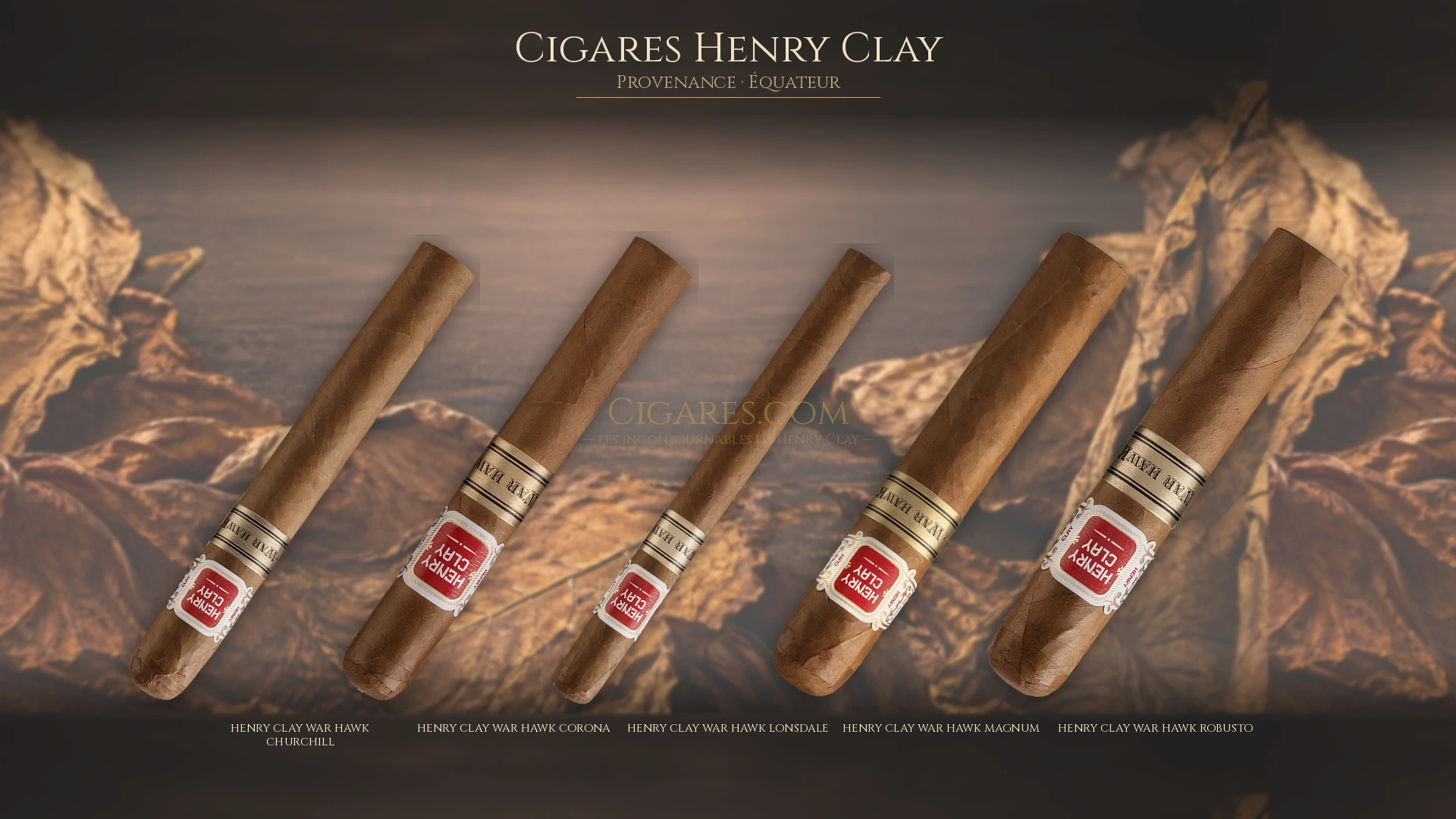 Top 5 cigares Henry Clay — les plus populaires