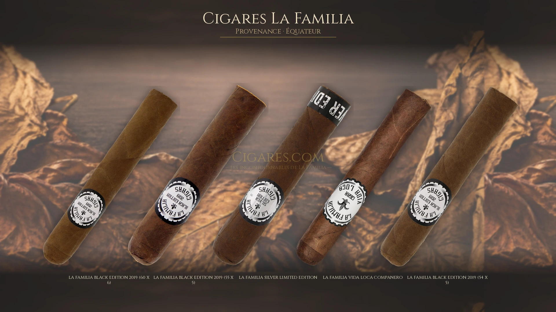 Top 5 cigares La Familia — les plus populaires