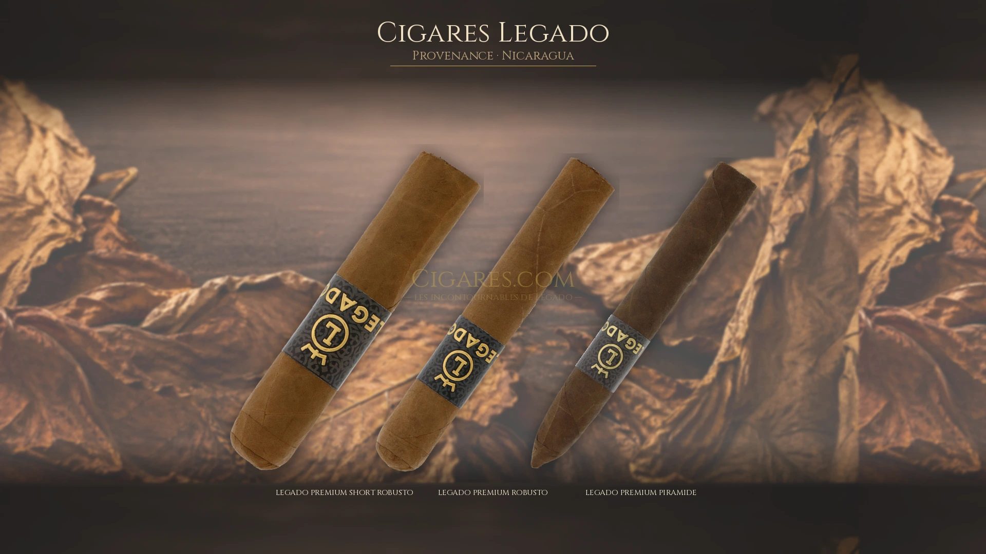 Top 5 cigares Legado — les plus populaires