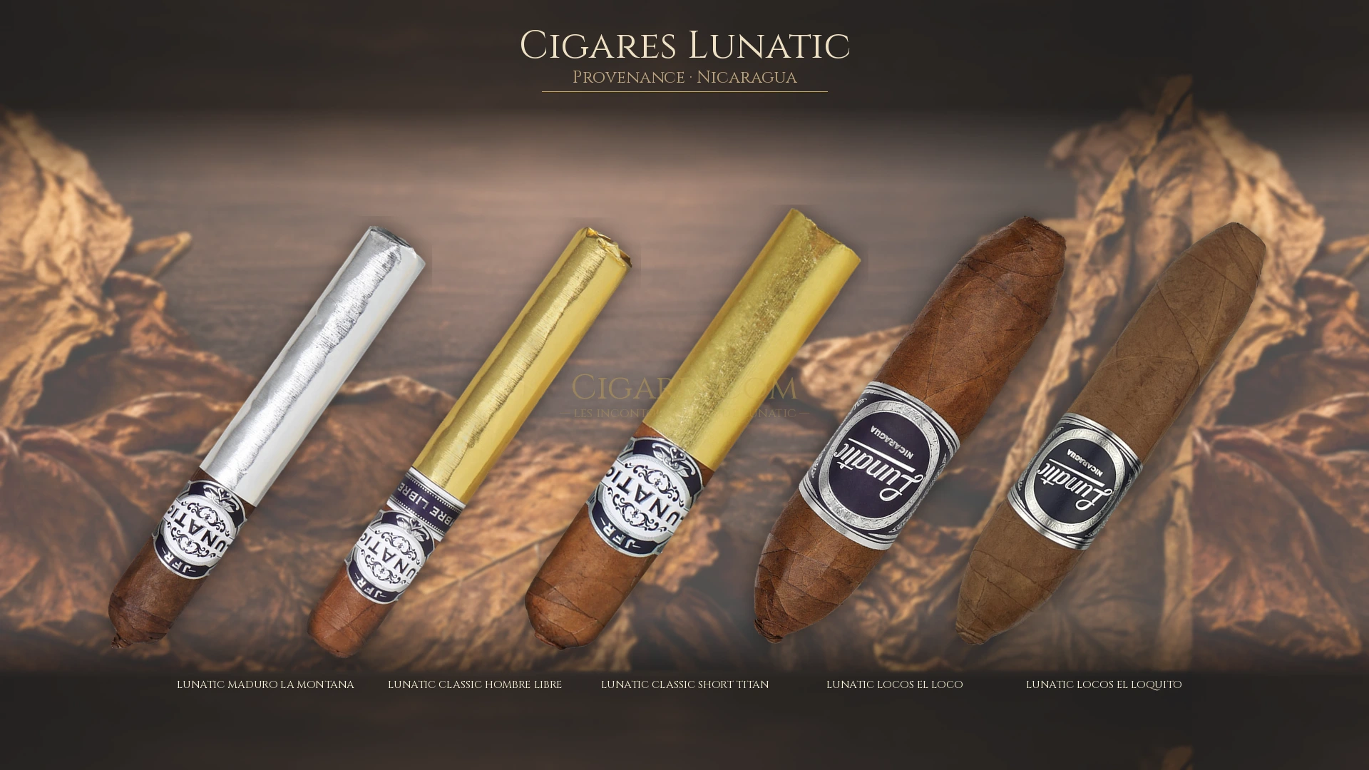 Top 5 cigares Lunatic — les plus populaires