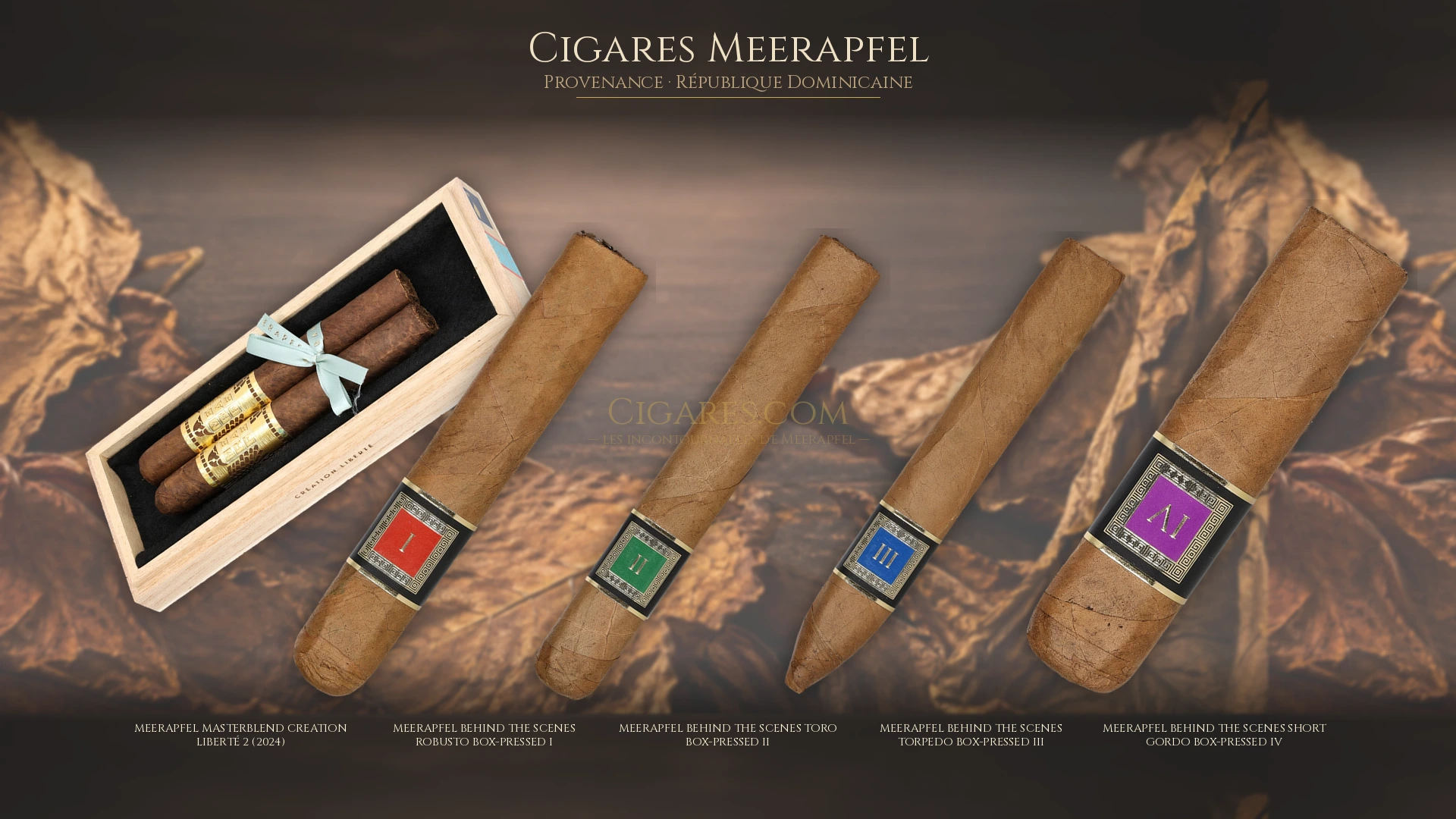 Top Meerapfel cigars