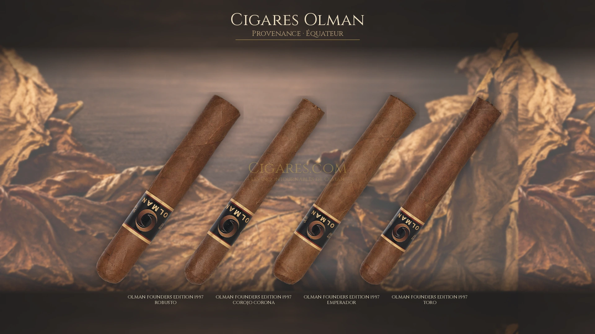 Top 5 cigares Olman — les plus populaires