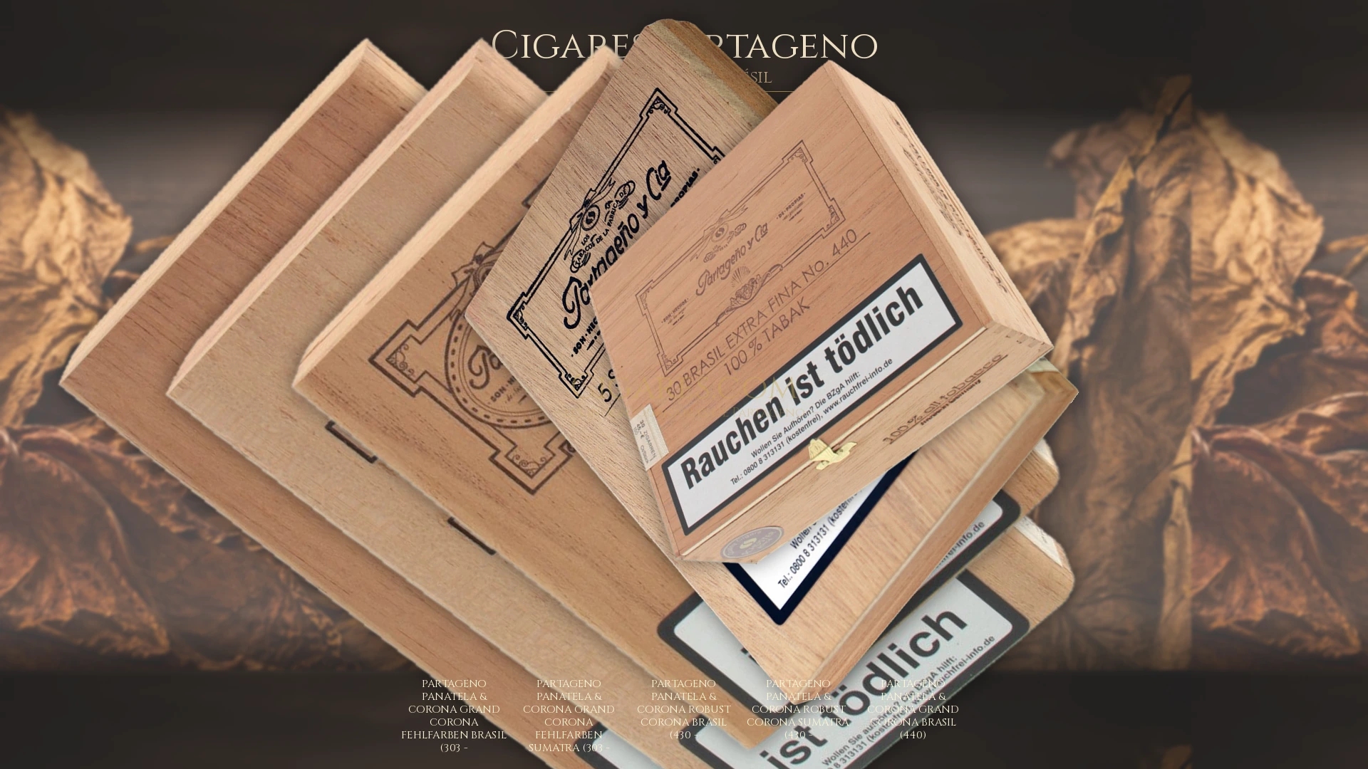 Top 5 cigares Partageno — les plus populaires