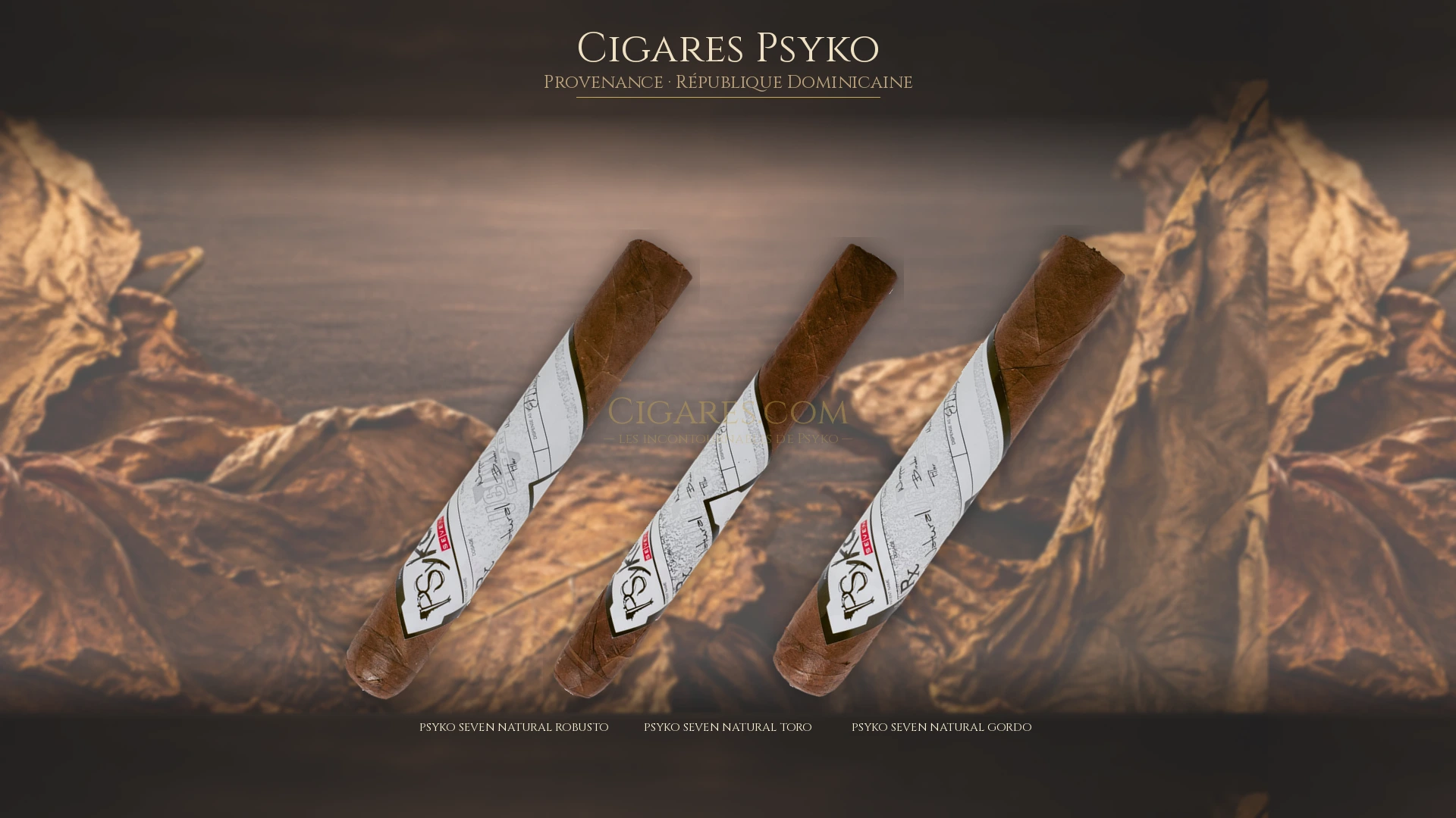 Top 5 cigares Psyko — les plus populaires
