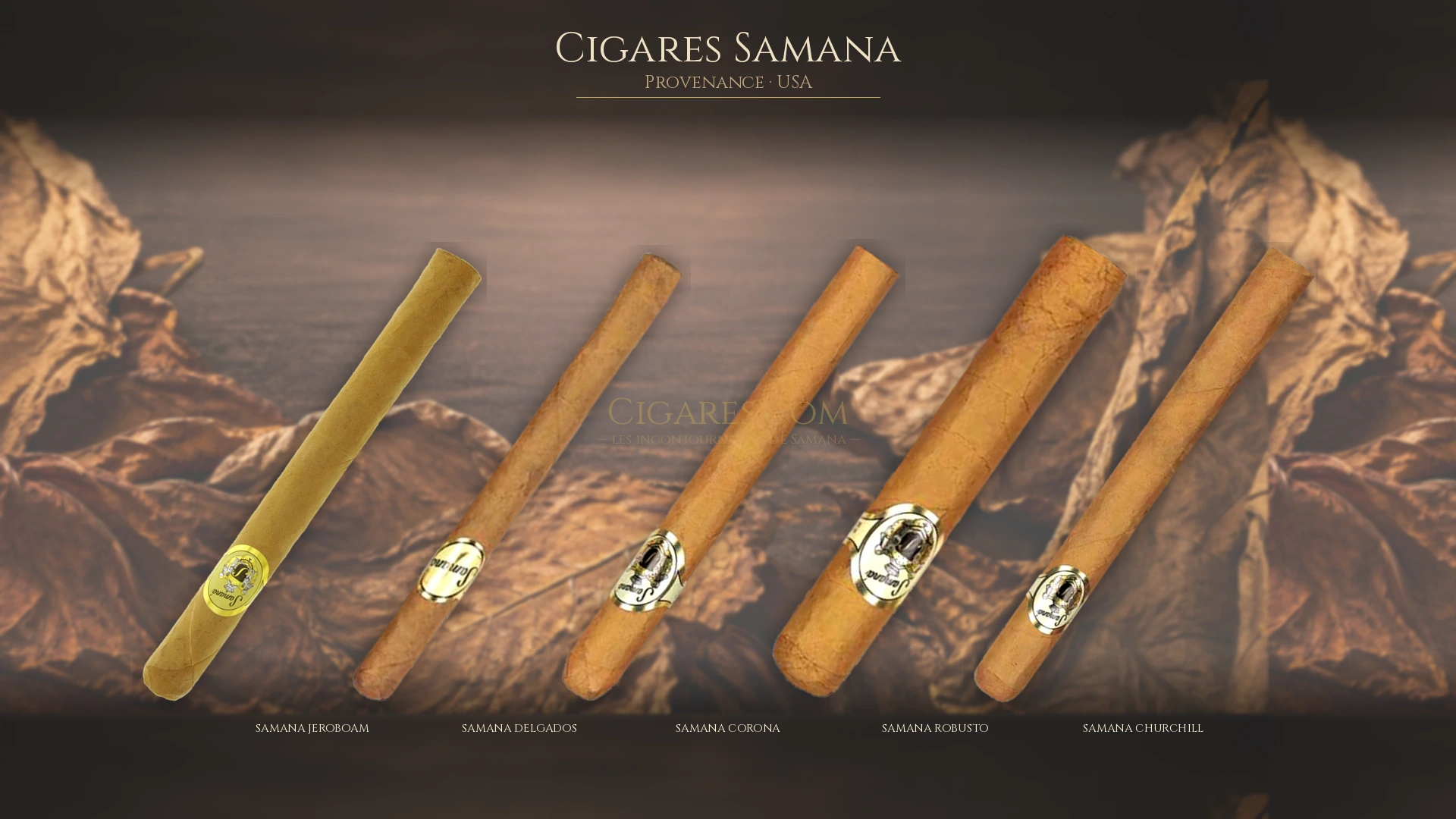 Top 5 cigares Samana — les plus populaires