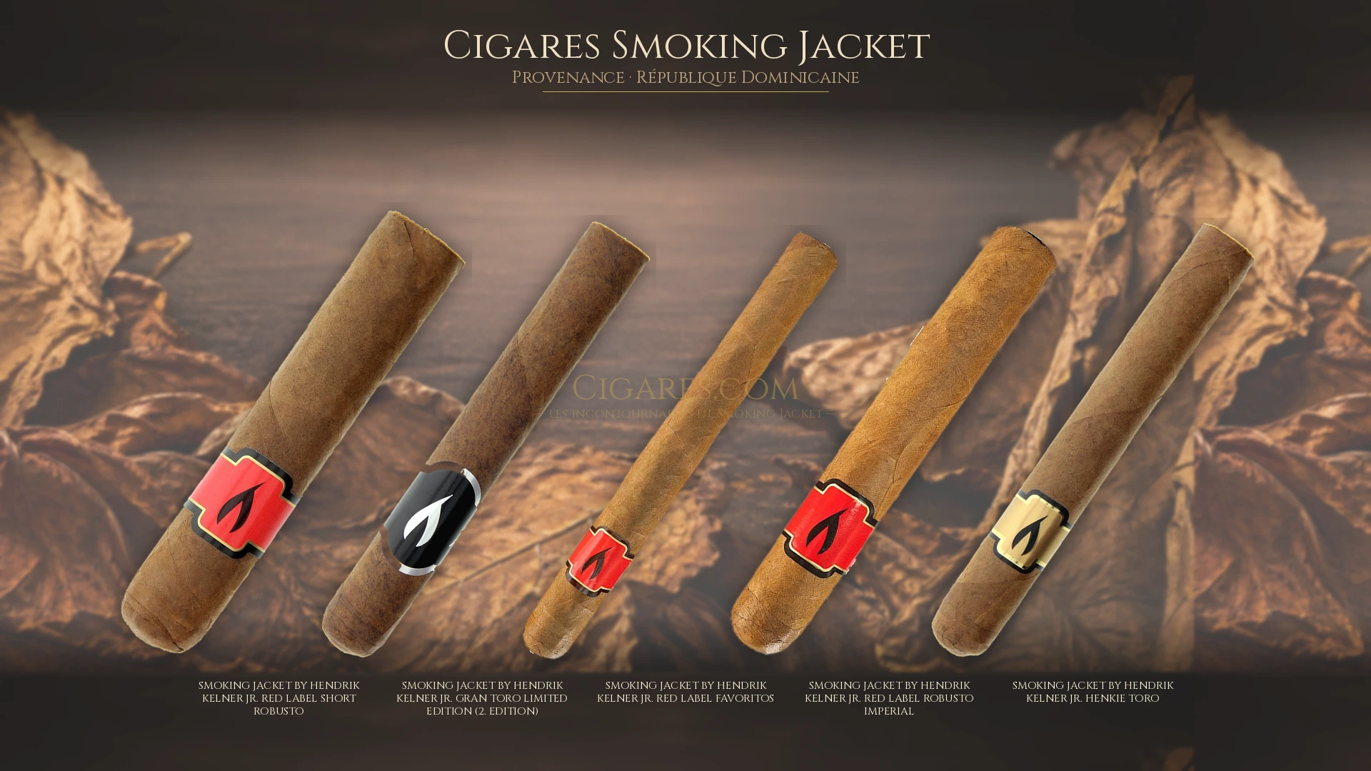 Top 5 cigares Smoking Jacket — les plus populaires