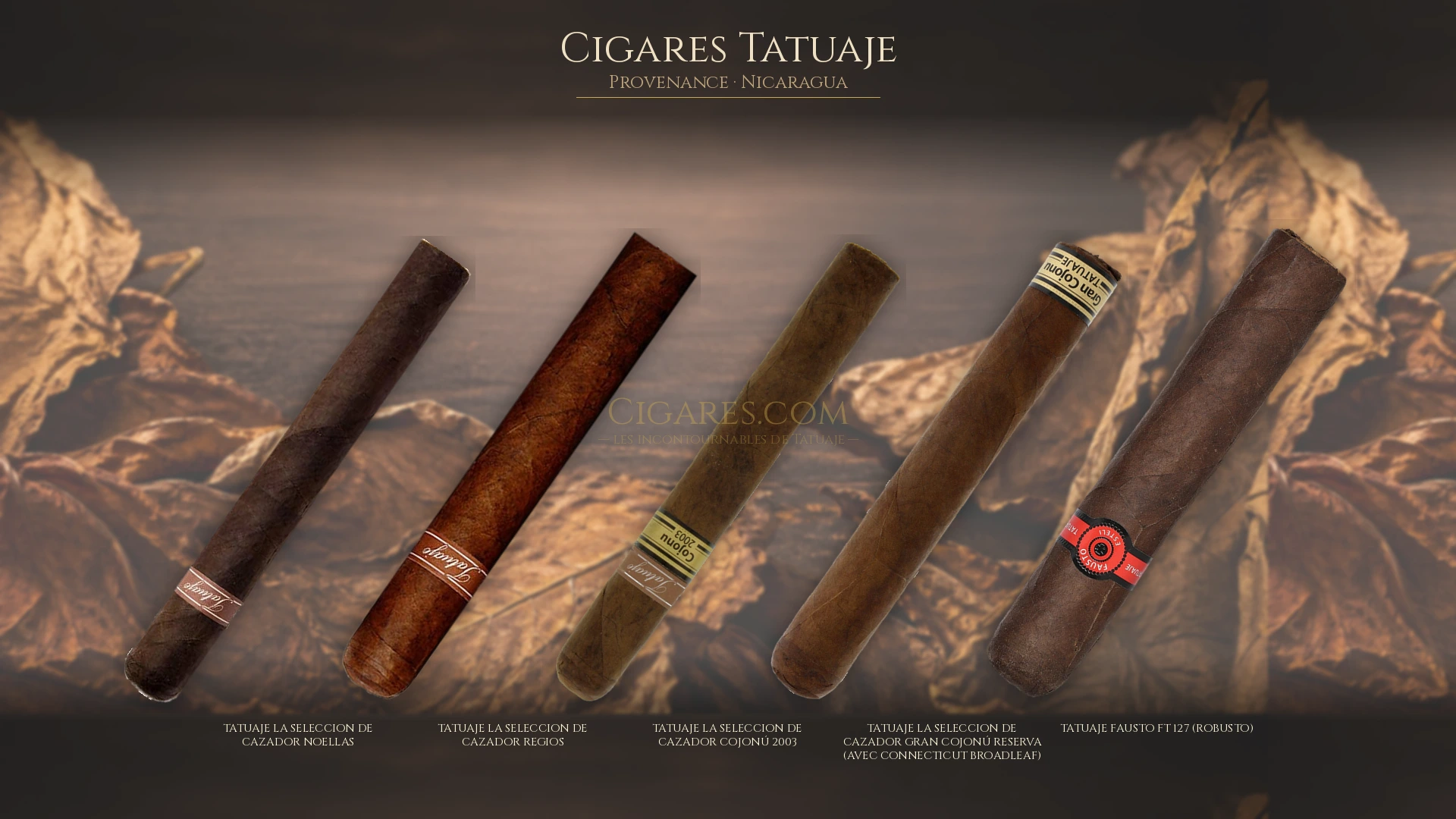 Top 5 cigares Tatuaje — les plus populaires